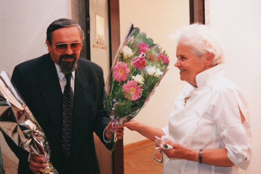 Karel Moudrý a Jiřina Medková